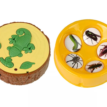 Nuotoliniu būdu valdomas chameleonas, žalia šviesa, 28 cm