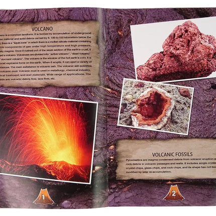 Vulkano kasinėjimų edukacinis rinkinys