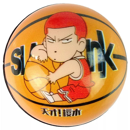 Minkštas kamuolys su mažais raštais ir spalvomis kūdikiams, 7 cm skersmens.