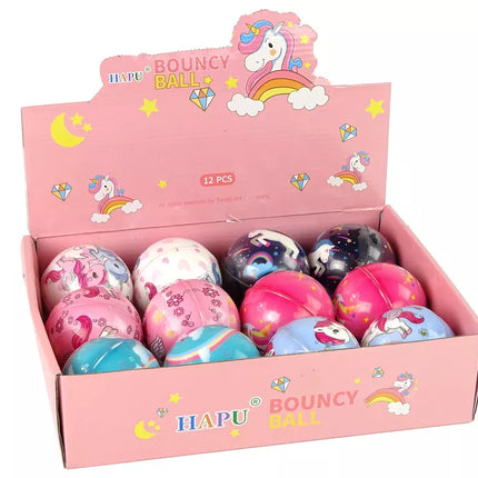 Minkštas vaivorykštės kamuolys kūdikiui, 8 cm skersmens.