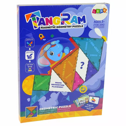 Tangram galvosūkis, 7 magnetiniai blokeliai