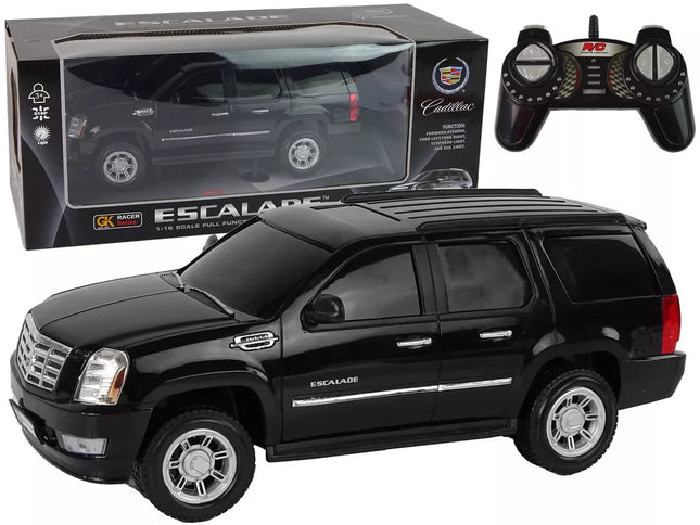 Cadillac Escalade R/C automobilis Juodas Šviesos Garsas 1:16