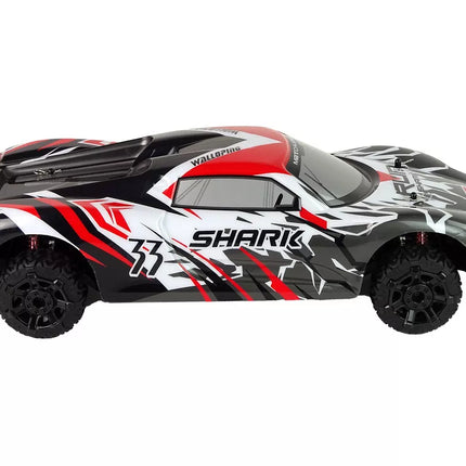 Sportinis automobilis R/C 1:8 pilkas baltas