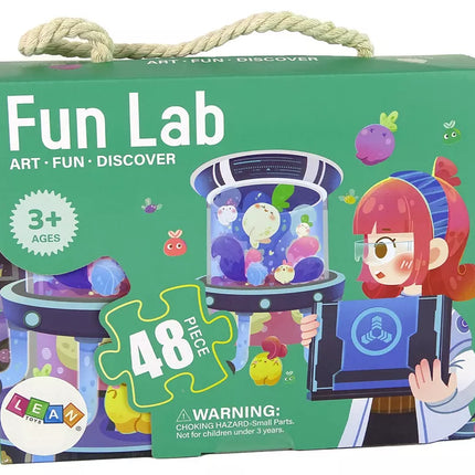 Dėlionės vaikams Laboratorijos dėlionė, 48 elementai.