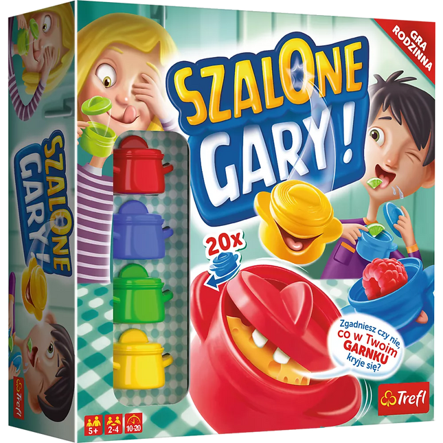 Šeimos žaidimas Crazy Gary Trefl 01767