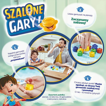 Šeimos žaidimas Crazy Gary Trefl 01767