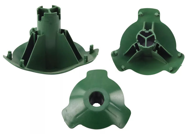 Korpusas, skirtas pritvirtinti 3 Kalėdų eglutės stovo kojas