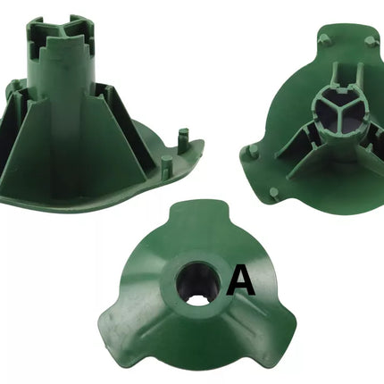 Korpusas, skirtas pritvirtinti 3 Kalėdų eglutės stovo kojas