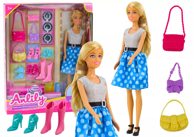 Anlily lėlės rinkinys Drabužių priedai Priedai