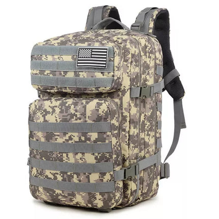 Karinis kuprinė, karinė taktinė, pilka, 40-60L