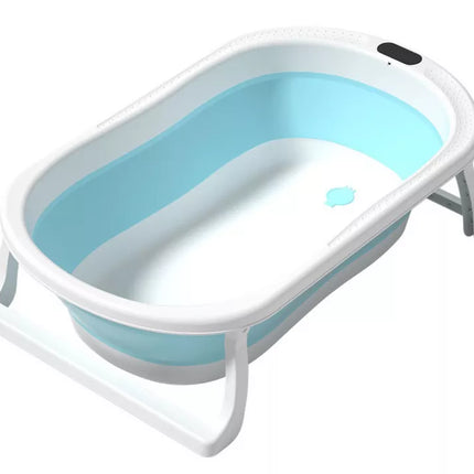 Sulankstoma vonia, neslystančios kojelės, mėlyna