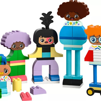 LEGO DUPLO TOWN Kaladėlės Žmonės Su Emocijomis 71 Detalės 10423
