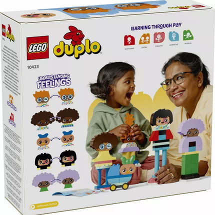 LEGO DUPLO TOWN Kaladėlės Žmonės Su Emocijomis 71 Detalės 10423