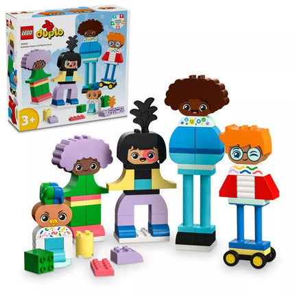 LEGO DUPLO TOWN Kaladėlės Žmonės Su Emocijomis 71 Detalės 10423
