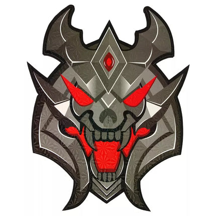 Juodojo kario kalavijo ir skydo rinkinys iš EVA putų.