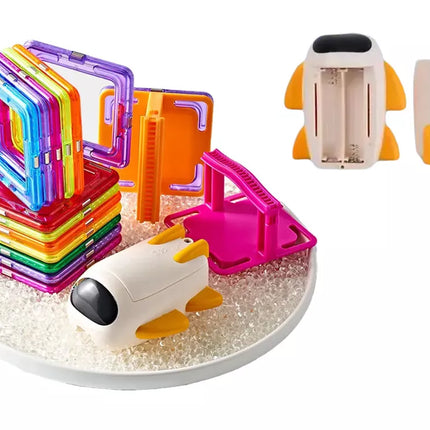 Magnetiniai konstrukciniai blokeliai „Sky Track“, 29 dalys