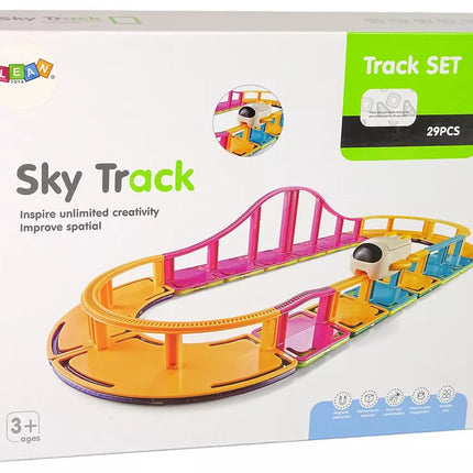 Magnetiniai konstrukciniai blokeliai „Sky Track“, 29 dalys