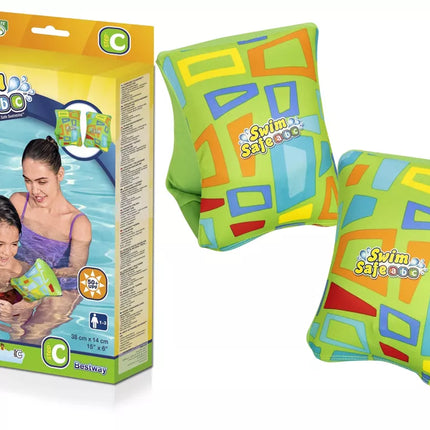 Žalios spalvos Bestway 32183 plaukimo rankovės M/L