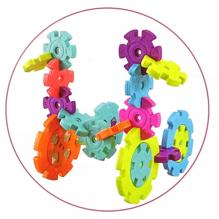 Konstruktorius "Snaigės", 120 elementų