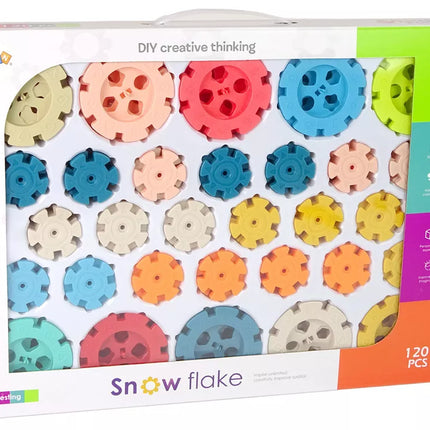 Konstruktorius "Snaigės", 120 elementų