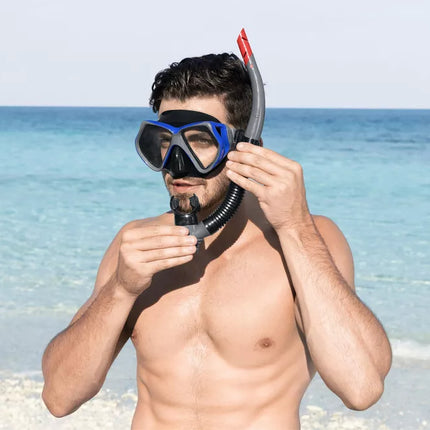 Nardymo rinkinys Juoda kaukė ir vamzdelis Bestway 24069