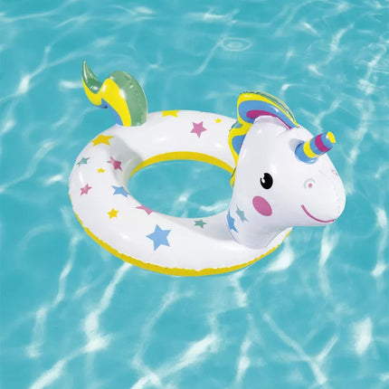 Pripučiamas plaukimo ratas vienaragis 79 x 58 cm Bestway 36128