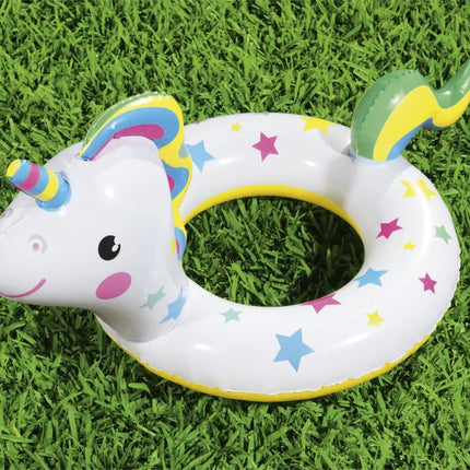 Pripučiamas plaukimo ratas vienaragis 79 x 58 cm Bestway 36128