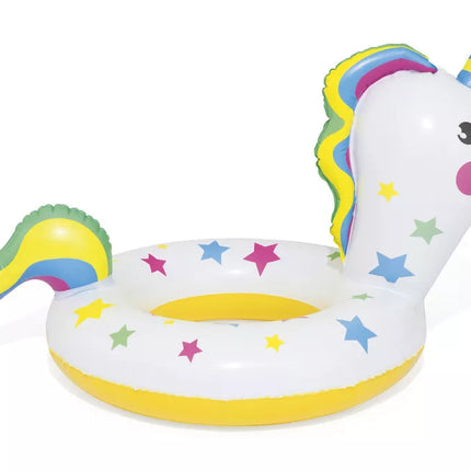 Pripučiamas plaukimo ratas vienaragis 79 x 58 cm Bestway 36128