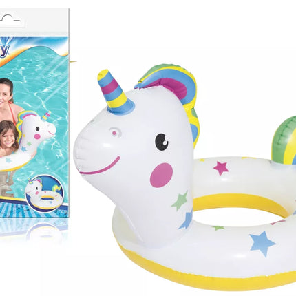 Pripučiamas plaukimo ratas vienaragis 79 x 58 cm Bestway 36128