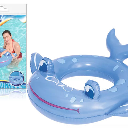 Plaukimo ratas "Banginis" 84x71cm Bestway 36128