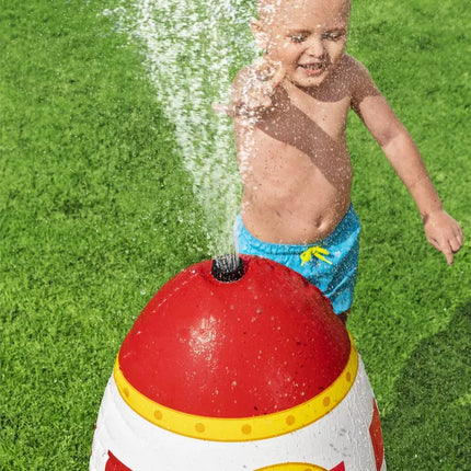 Pripučiamas raketos formos vandens fontanas 64 x 61 x 102 cm Bestway 52572