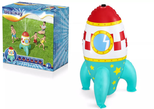 Pripučiamas raketos formos vandens fontanas 64 x 61 x 102 cm Bestway 52572