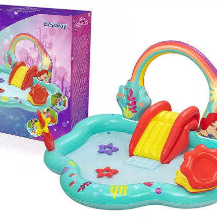 Pripučiamas žaidimų aikštelė Undinėlė 221 x 193 x 117 cm Bestway 91097