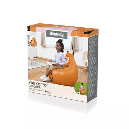 Pripučiamas fotelis lapė 72 x 72 x 64 cm Bestway 75116