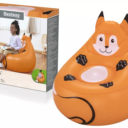 Pripučiamas fotelis lapė 72 x 72 x 64 cm Bestway 75116