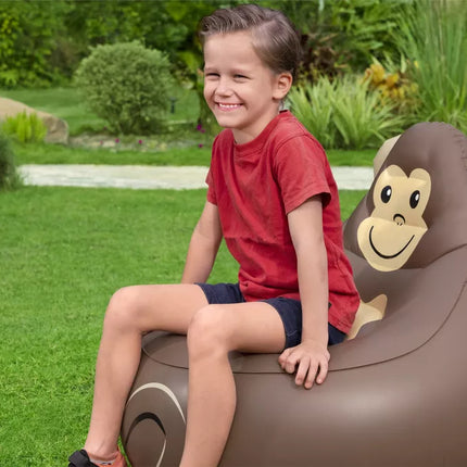 Pripučiamas fotelis beždžionė 72 x 72 x 64 cm Bestway 75116