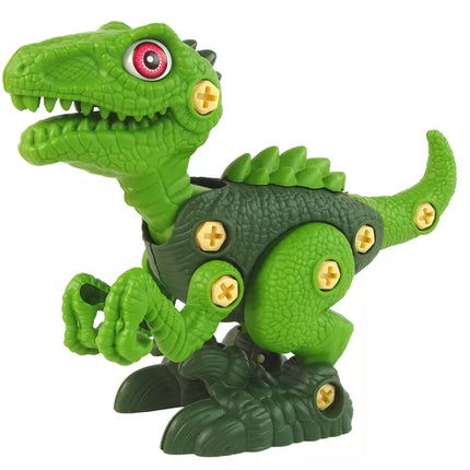 Išardomas dinozauras „pasidaryk pats“, žalias