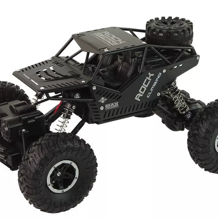 RC Rover 1:16 automobilis, juodas, nuotoliniu būdu valdoma transporto priemonė