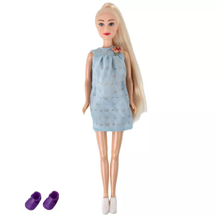 Lėlių šeima Berniukas Mergaitė Šviesūs plaukai Nėštumas