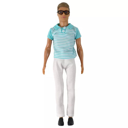 Lėlių šeima Berniukas Mergaitė Šviesūs plaukai Nėštumas