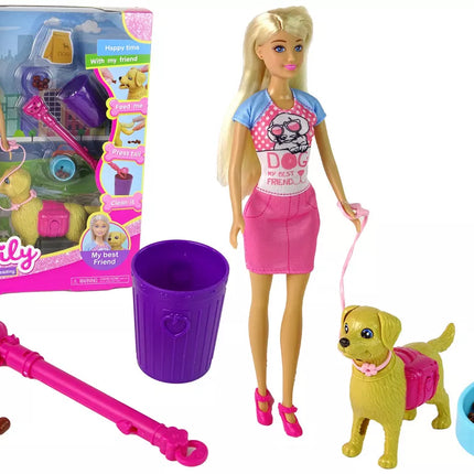 Žaislų rinkinys „Augintinis ir maisto lėlė“