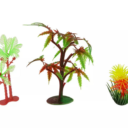 Dinozaurų figūrėlių rinkinys, 9 vnt., spalvingas