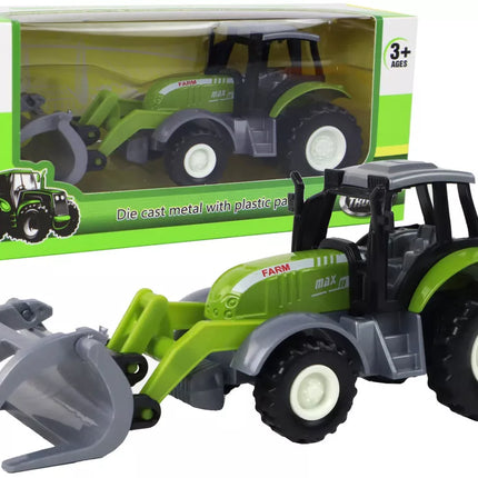 Traktorius Ekskavatorius Žalias Krokodilas Žemės ūkio transporto priemonė
