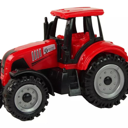 Ūkinis traktorius su dideliais ratais, 3 spalvų
