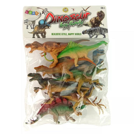 Dinozaurų parko gyvūnų figūrėlių rinkinys 8 vnt.