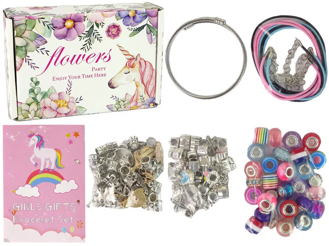 ""Pasidaryk pats" apyrankių gamybos rinkinys, 90 karoliukų"