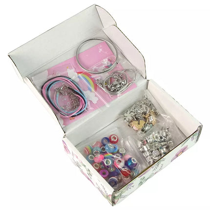 ""Pasidaryk pats" apyrankių gamybos rinkinys, 90 karoliukų"