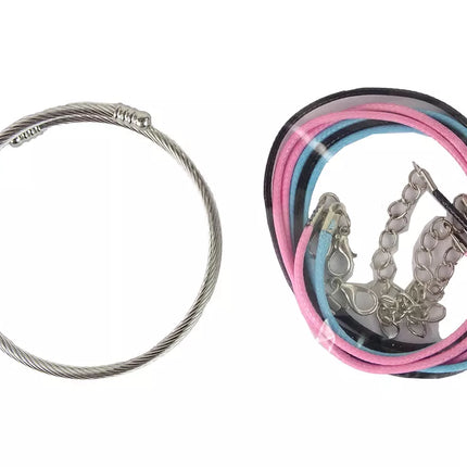 ""Pasidaryk pats" apyrankių gamybos rinkinys, 90 karoliukų"