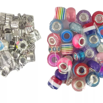 ""Pasidaryk pats" apyrankių gamybos rinkinys, 90 karoliukų"