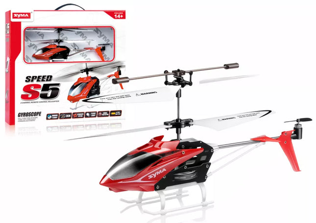Raudonas S5 RC SYMA sraigtasparnis